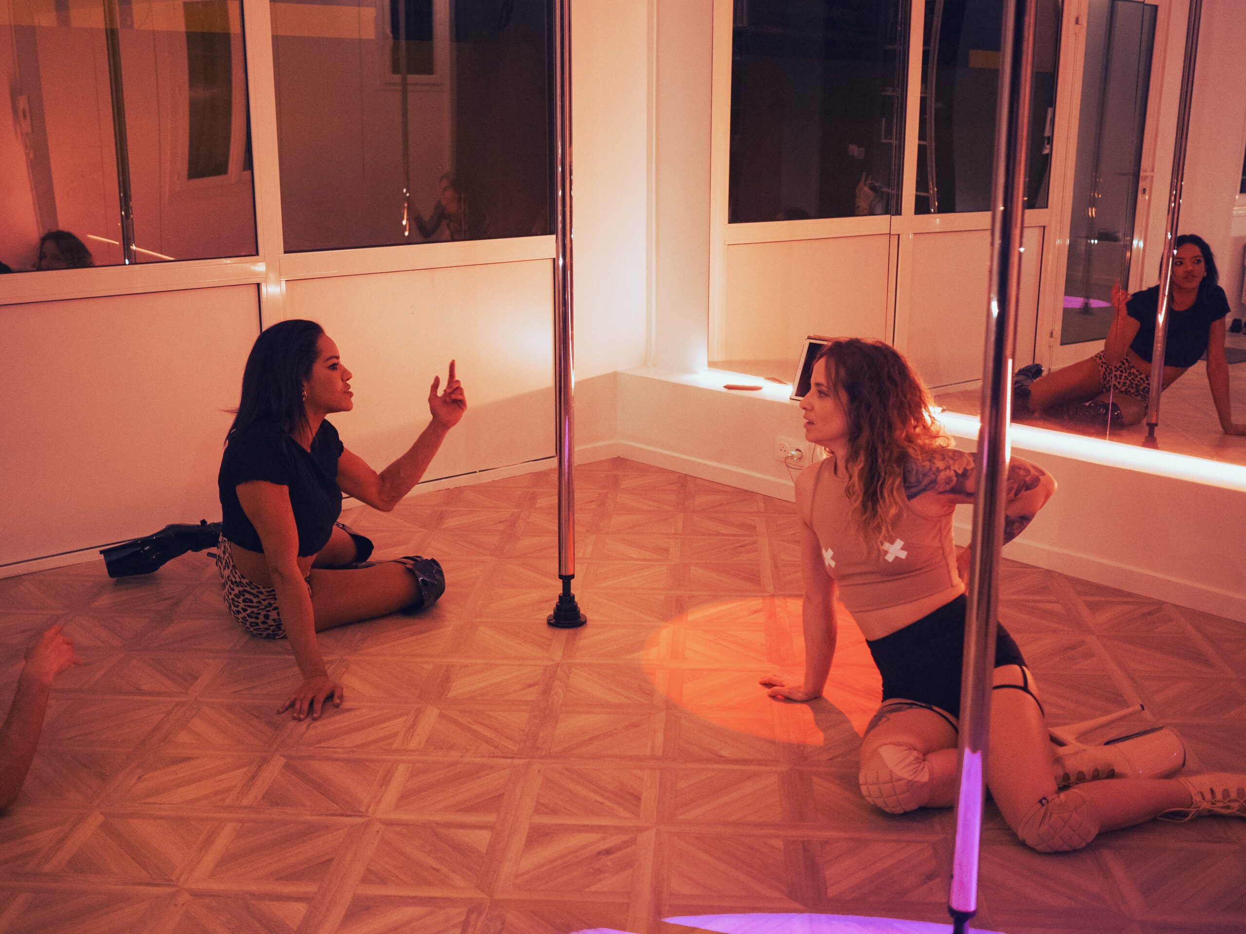 Pole dance technique